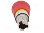 SIEMENS Interruptor de seguridad con llave 22mm Rojo