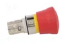 SIEMENS Interruptor de seguridad con llave 22mm Rojo