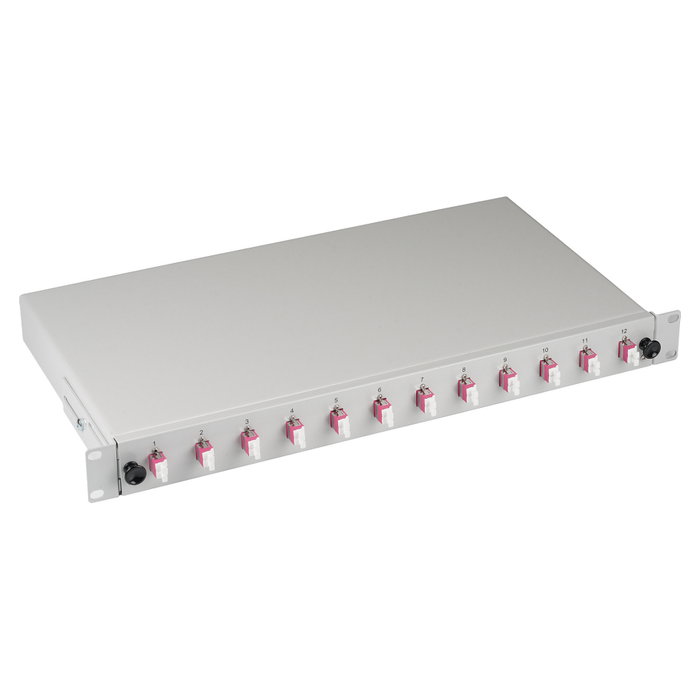 EFB Elektronik B71901L48OM4 Caja de empalme LC OM4 con 48 pigtails y 24 conectores EFB Elektronik B71901L48OM4 Caja de empalme LC OM4 con 48 pigtails y 24 conectores