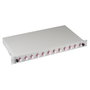 EFB Elektronik B71901L48OM4 Caja de empalme LC OM4 con 48 pigtails y 24 conectores
