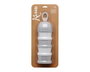 KioKids Dosificador de Leche en Polvo con 4 Compartimentos, 340 ml, Torre para Biberón, +0 Meses, Color Gris