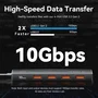 Vention Hub USB 3.2 CHJBB 4x USB-A y 1x USB-C 15 cm