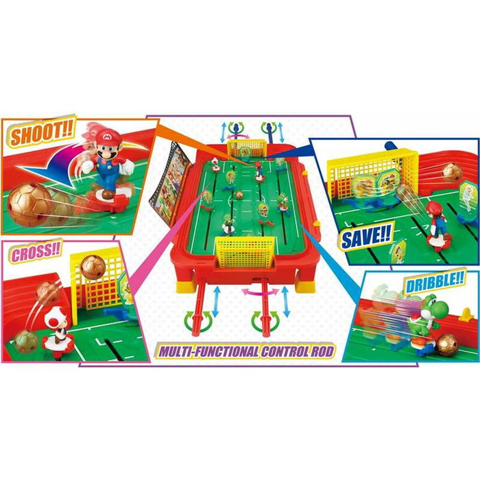 Epoch Super Mario Football Striker con control de jugadores