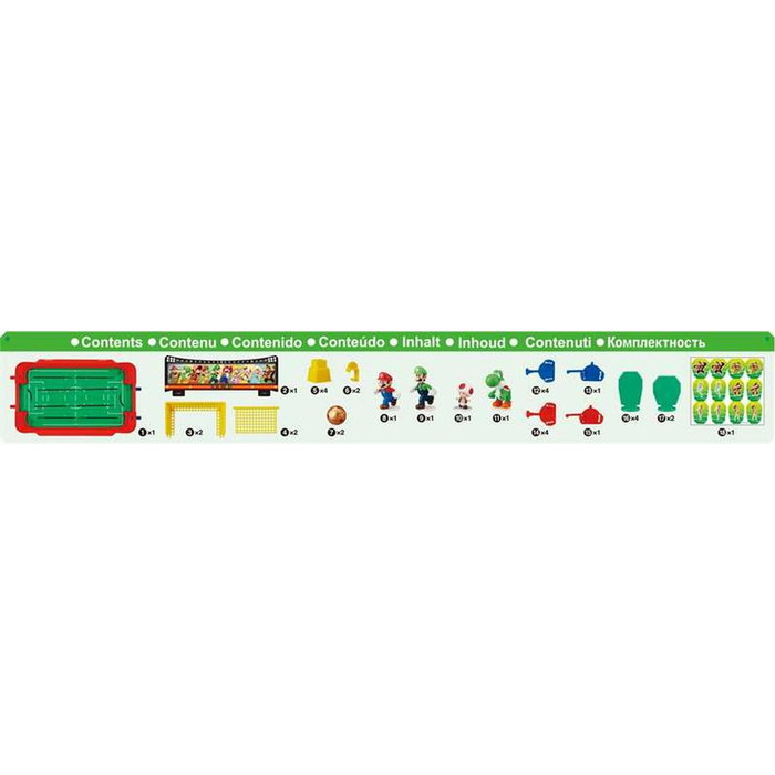 Epoch Super Mario Football Striker con control de jugadores