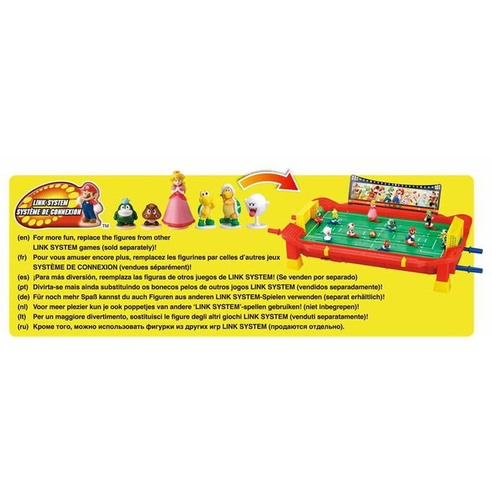 Epoch Super Mario Football Striker con control de jugadores
