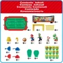 Epoch Super Mario Football Striker con control de jugadores