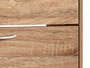 Giftdecor Zapatero Madera 2 Pisos Color Beige Roble 60x80x24 cm