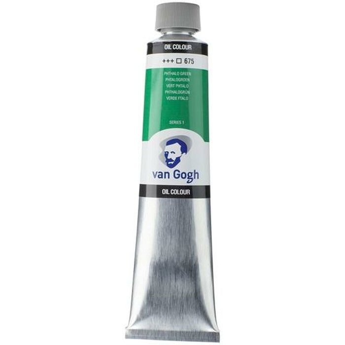 Talens Van Gogh Pintura al Óleo Verde Ftalo 675 Tubo 200 ml