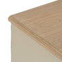 Ixia Mesita de noche crema madera 48 x 36 x 61 cm