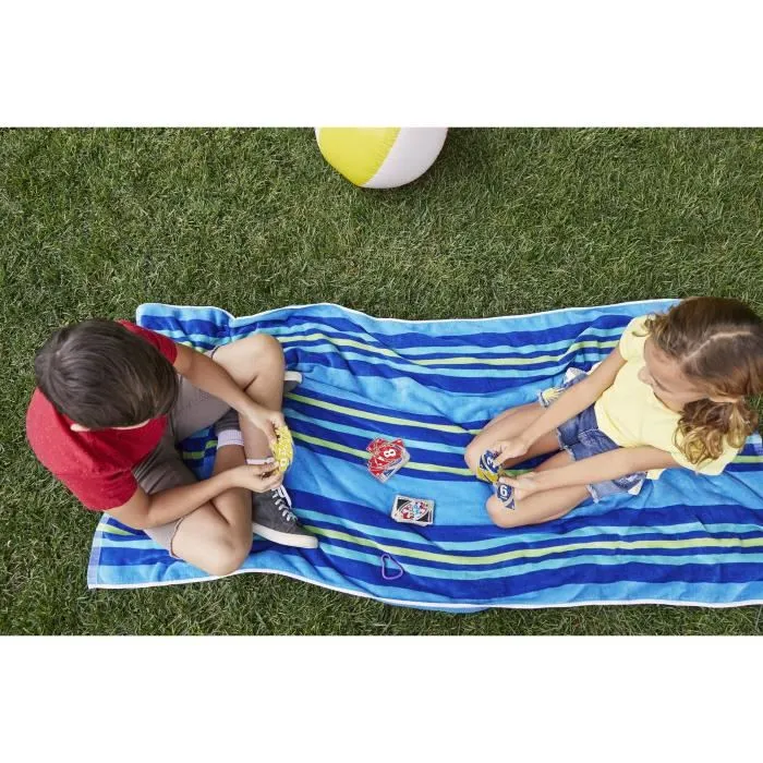 Mattel Juego UNO H2O To Go Baraja de Cartas Resistente al Agua