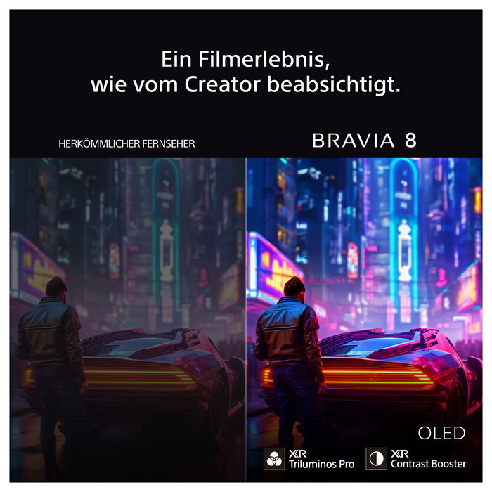 SONY FWD-65XR80 65" OLED 4K Smart TV Negro