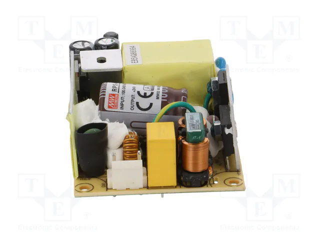 MEAN WELL RPS-45-24 Alimentador de Impulso Abierto 45,6W 24VDC