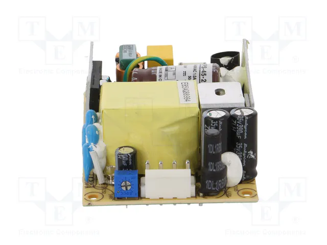 MEAN WELL RPS-45-24 Alimentador de Impulso Abierto 45,6W 24VDC
