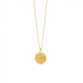 Secrecy Collar Big Dream con Diamante en Plata de Ley y Baño de Oro de 18k
