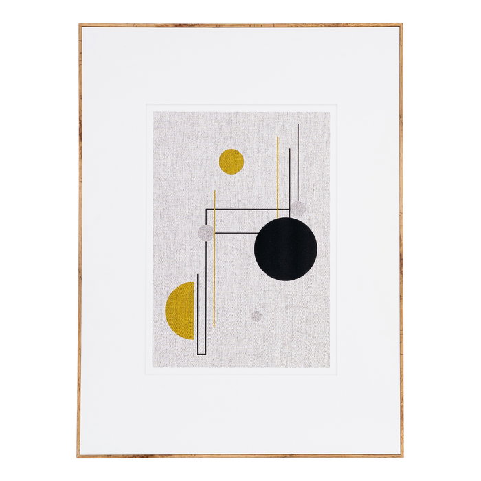 Cuadro Abstracto 2/M Madera Impreso 60 X 3 X 80 cm (Set de 2) Cuadro Abstracto 2/M Madera Impreso 60 X 3 X 80 cm (Set de 2)