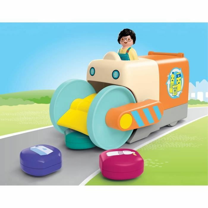 PLAYMOBIL Vehículo Recolector de Basura 71774 Playmobil Junior, 5 piezas