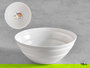 Vivalto Bol Ondas Opal Blanco 14 cm Apto Microondas y Lavavajillas (Set de 24)