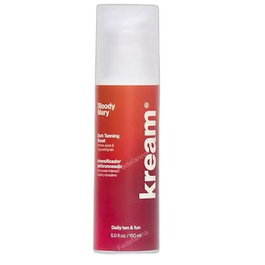 KREAM BLOODY MARY Activador de Bronceado para Piel 150 ml - Acelera Melanina, Bronceado Rápido Intenso y Duradero, Exfoliante y Regenerador con Complejo Probiótico