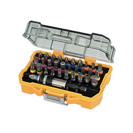 DeWALT DT7969 Juego de Bits 32 Piezas con Destornillador de Torsión Phillips Pozidriv Ranura Torx