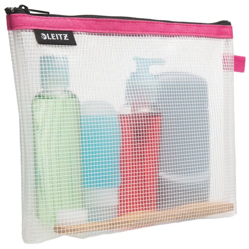 Leitz Bolsa multiusos Wow resistente al agua color fucsia 240x170 mm Leitz Bolsa multiusos Wow resistente al agua color fucsia 240x170 mm