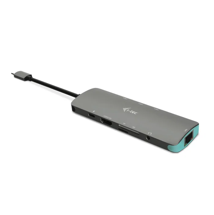 i-tec C31NANODOCKLANPD Docking Station USB-C Nano - 100W PD, HDMI 4K 60Hz, Ethernet Gigabit, 3x USB 3.0, Lector SD/microSD, Compatible Thunderbolt 3