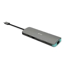 i-tec C31NANODOCKLANPD Docking Station USB-C Nano - 100W PD, HDMI 4K 60Hz, Ethernet Gigabit, 3x USB 3.0, Lector SD/microSD, Compatible Thunderbolt 3