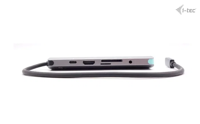 i-tec C31NANODOCKLANPD Docking Station USB-C Nano - 100W PD, HDMI 4K 60Hz, Ethernet Gigabit, 3x USB 3.0, Lector SD/microSD, Compatible Thunderbolt 3