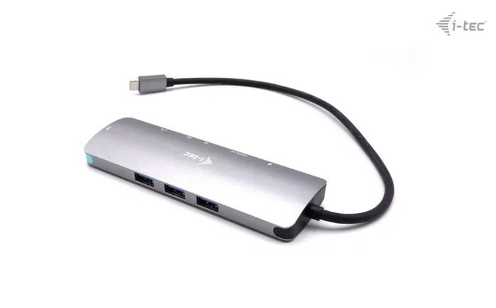 i-tec C31NANODOCKLANPD Docking Station USB-C Nano - 100W PD, HDMI 4K 60Hz, Ethernet Gigabit, 3x USB 3.0, Lector SD/microSD, Compatible Thunderbolt 3