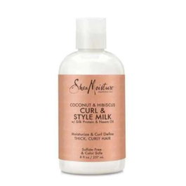 Shea Moisture Coconut & Hibiscus Leche Capilar Sin Sulfatos 254 ml Mujer