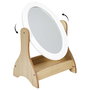 Home Deco Kids Espejo Tocador Vallee Outlet con Base Madera Inclinable 32x24 cm h.49 cm