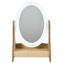 Home Deco Kids Espejo Tocador Vallee Outlet con Base Madera Inclinable 32x24 cm h.49 cm