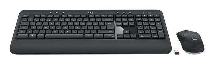 Logitech MK540 Combo de Teclado Italiano QWERTY y Ratón Inalámbrico Negro, Blanco Logitech MK540 Combo de Teclado Italiano QWERTY y Ratón Inalámbrico Negro, Blanco