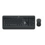 Logitech MK540 Advanced Combo Teclado Italiano QWERTY y Ratón USB Negro