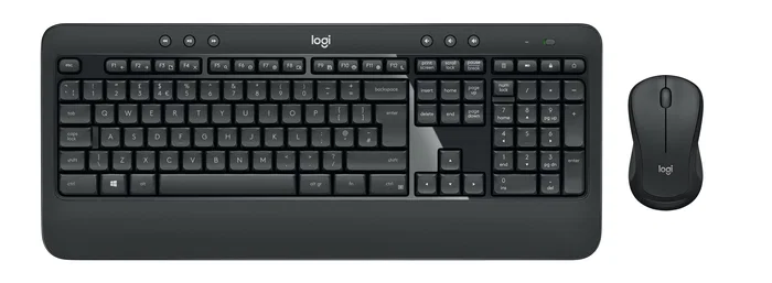 Logitech MK540 Advanced Kit de teclado y ratón inalámbrico QWERTY italiano, Negro/Blanco
