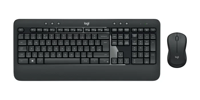 Logitech 920-008679 Kit Teclado y Ratón Inalámbrico RF MK540 QWERTY Italiano Formato Completo 100% Negro y Blanco