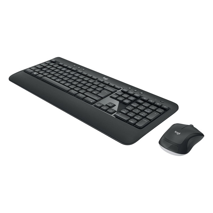 Logitech MK540 Advanced Kit de teclado y ratón inalámbrico QWERTY italiano, Negro/Blanco