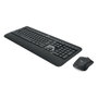 Logitech MK540 Advanced Kit de teclado y ratón inalámbrico QWERTY italiano, Negro/Blanco