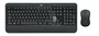 Logitech MK540 Combo de Teclado Italiano QWERTY y Ratón Inalámbrico Negro, Blanco