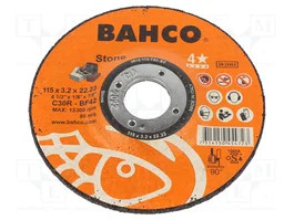 BAHCO Disco cortante de 115mm para hormigón