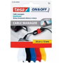 Tesa Administrador de Cables On&Off Colores Surtidos