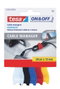 Tesa Administrador de Cables On&Off Colores Surtidos