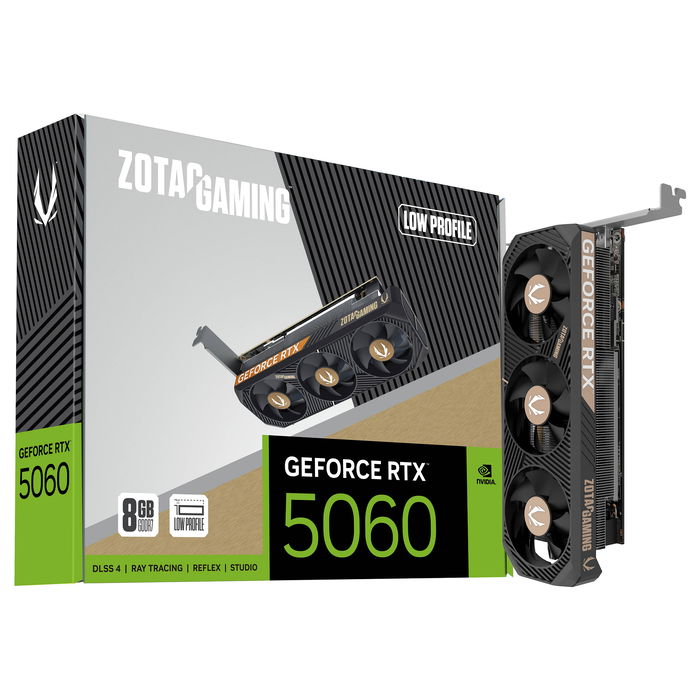 Zotac RTX 5060 Low Profile 8GB GDDR7 Tarjeta Gráfica