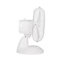 Oceanic Ventilador de Mesa 30W Oscilante, Diámetro 23 cm, 2 Velocidades, Inclinable, Rejilla Protectora, Blanco