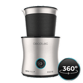 Cecotec Power Moca Spume 5000 Espumador de Leche Plata