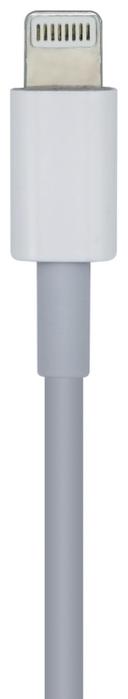 Aisens Cable USB-C a Lightning 2A, 20cm, Blanco