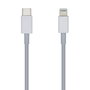 Aisens Cable USB-C a Lightning 2A, 20cm, Blanco