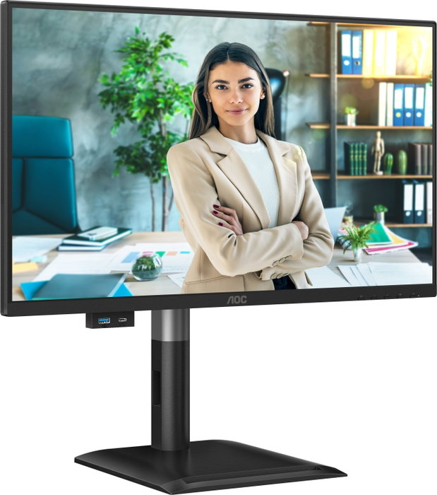 AOC 24P4CV Monitor 23.8 pulgadas Full HD IPS 120Hz USB-C PD96W Negro AOC 24P4CV Monitor 23.8 pulgadas Full HD IPS 120Hz USB-C PD96W Negro