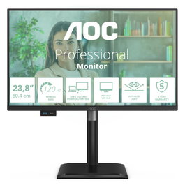 AOC 24P4CV Monitor Gaming 23.8" Full HD IPS 120Hz 4ms USB-C KVM Negro