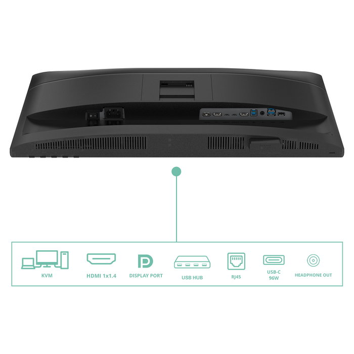 AOC 24P4CV Monitor Gaming 23.8" Full HD IPS 120Hz 4ms USB-C KVM Negro AOC 24P4CV Monitor Gaming 23.8" Full HD IPS 120Hz 4ms USB-C KVM Negro