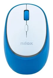 Nilox Ratón Inalámbrico Recargable Dual Wireless Color Azul